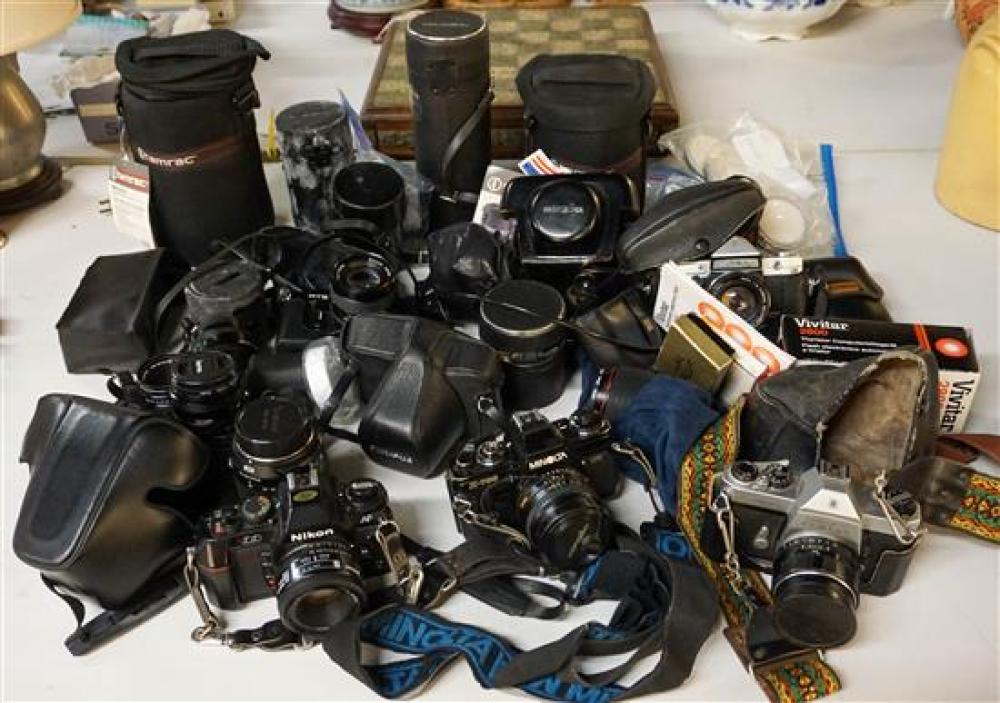COLLECTION OF NIKON, MINOLTA,