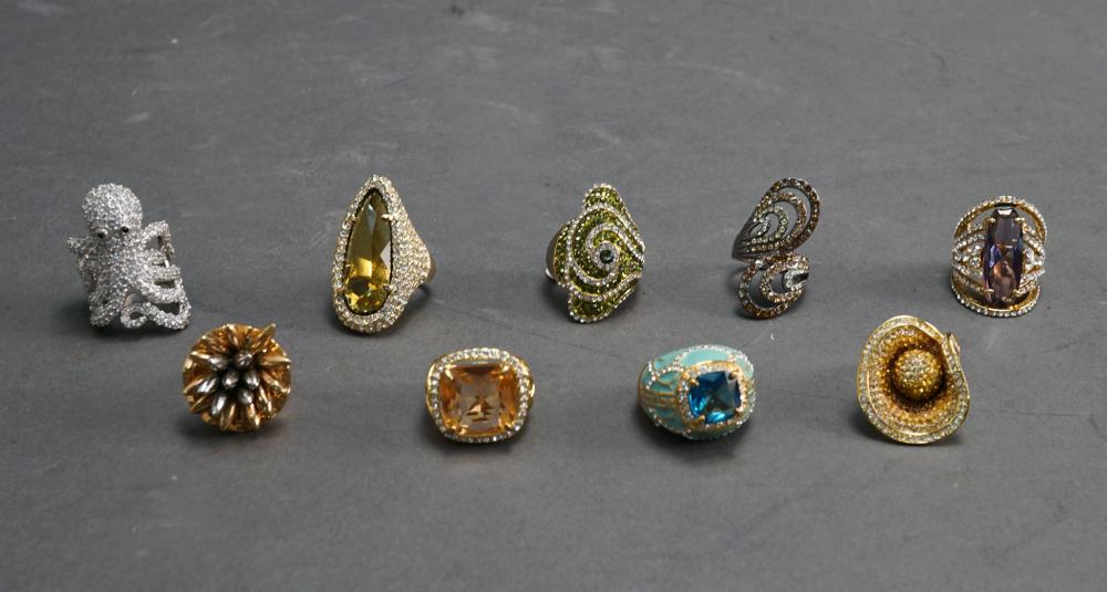 COLLECTION OF NINE FASHION