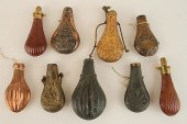 COLLECTION OF NINE GUNPOWDER F