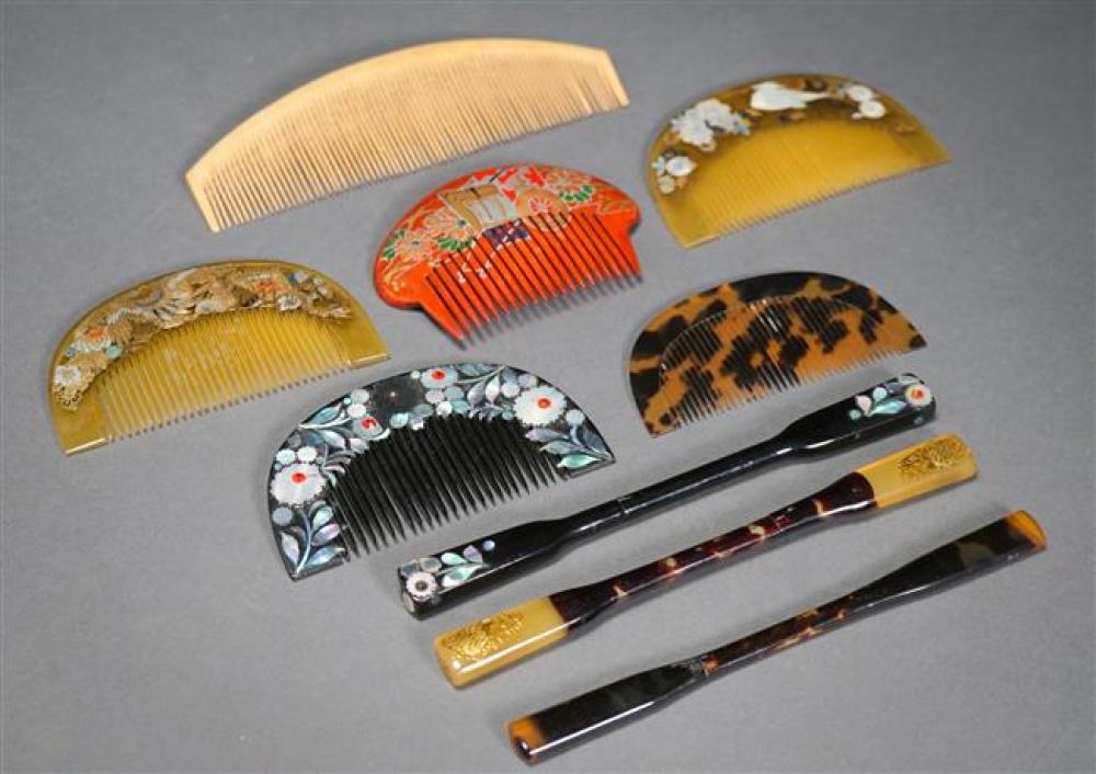 COLLECTION OF NINE JAPANESE