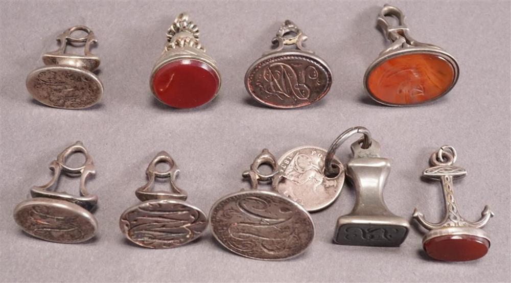 COLLECTION OF NINE MOSTLY ENGLISH