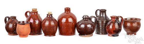 COLLECTION OF NINE PIECES OF