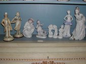 Collection of Nine Porcelain P