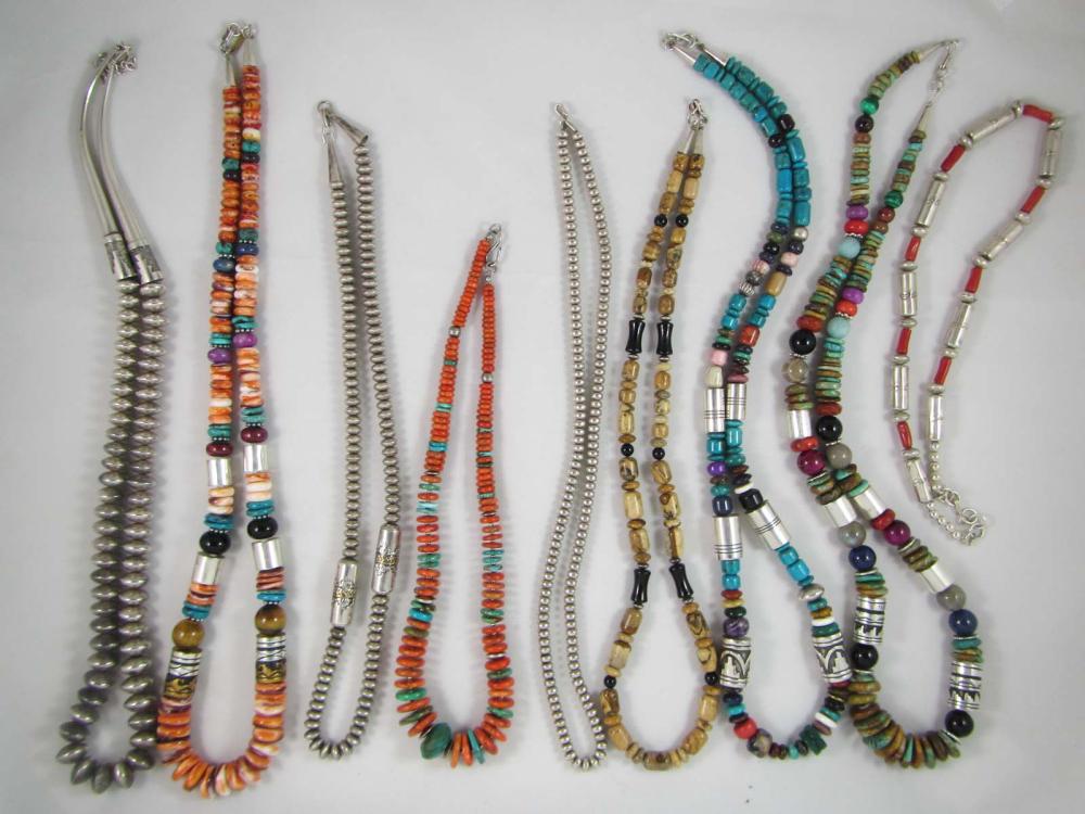 COLLECTION OF NINE SOUTHWEST NATIVE