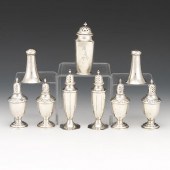 COLLECTION OF NINE STERLING SI