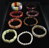 COLLECTION OF NINE STRETCH BRA