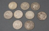COLLECTION OF NINE US MORGAN S