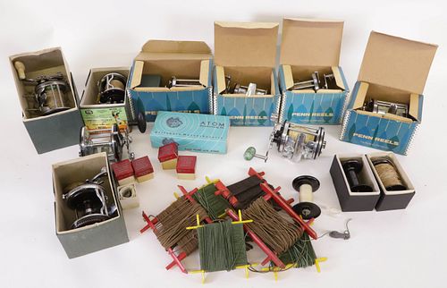COLLECTION OF NINE VINTAGE PENN