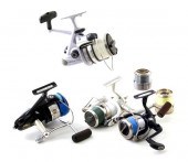 Collection of open-face spinni