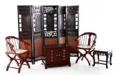 Collection of Oriental furnitu