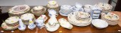 COLLECTION OF PARTIAL DINNER &