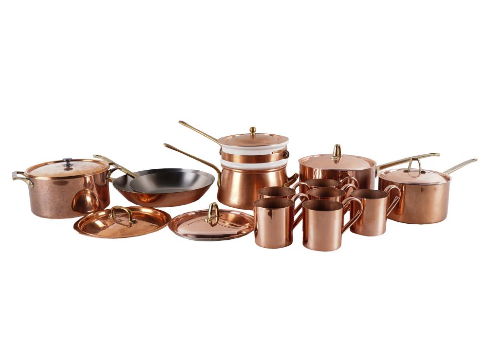 COLLECTION OF PAUL REVERE COPPER