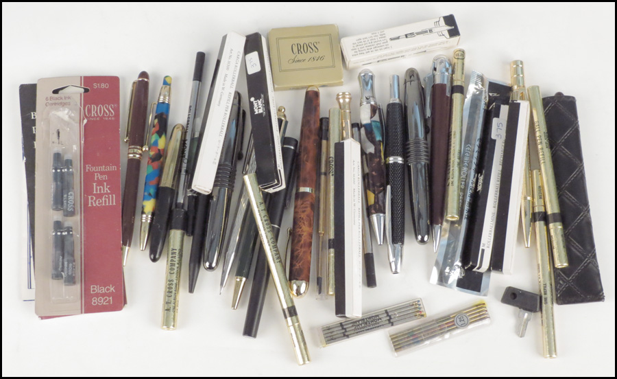 COLLECTION OF PENS. Inluding