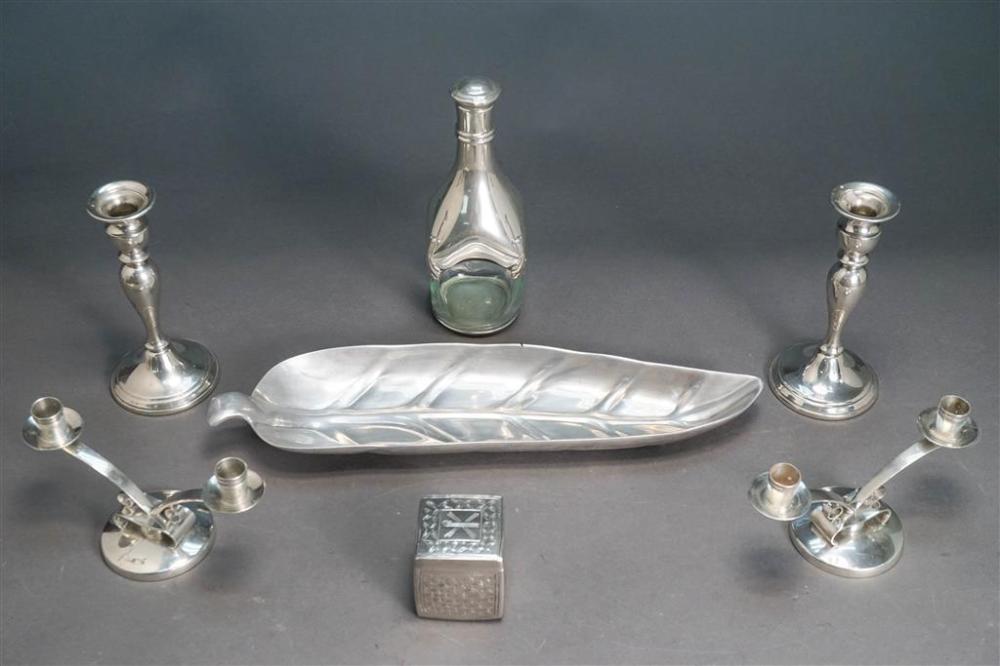 COLLECTION OF PEWTER
