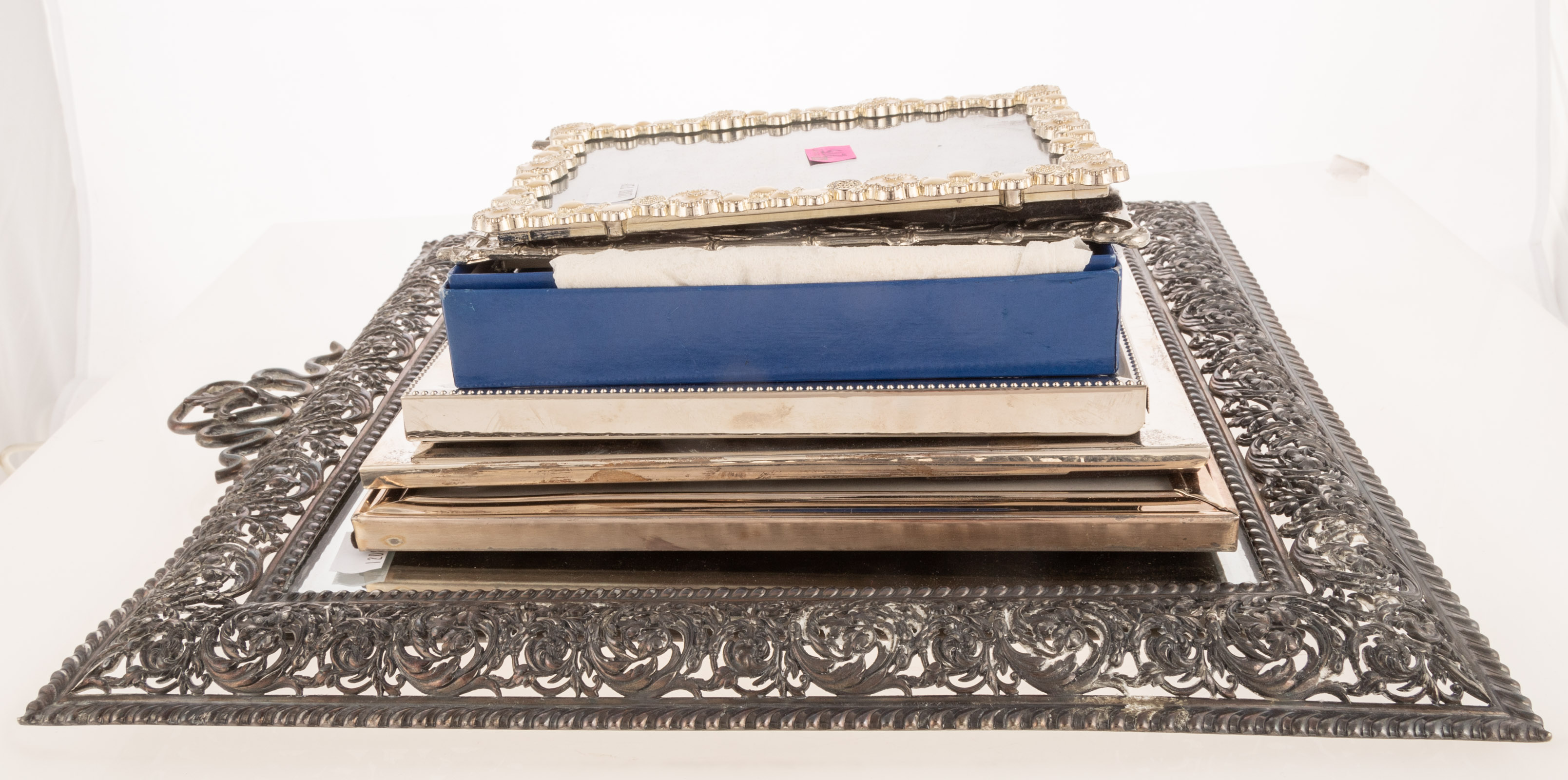 COLLECTION OF PHOTO FRAMES & A
