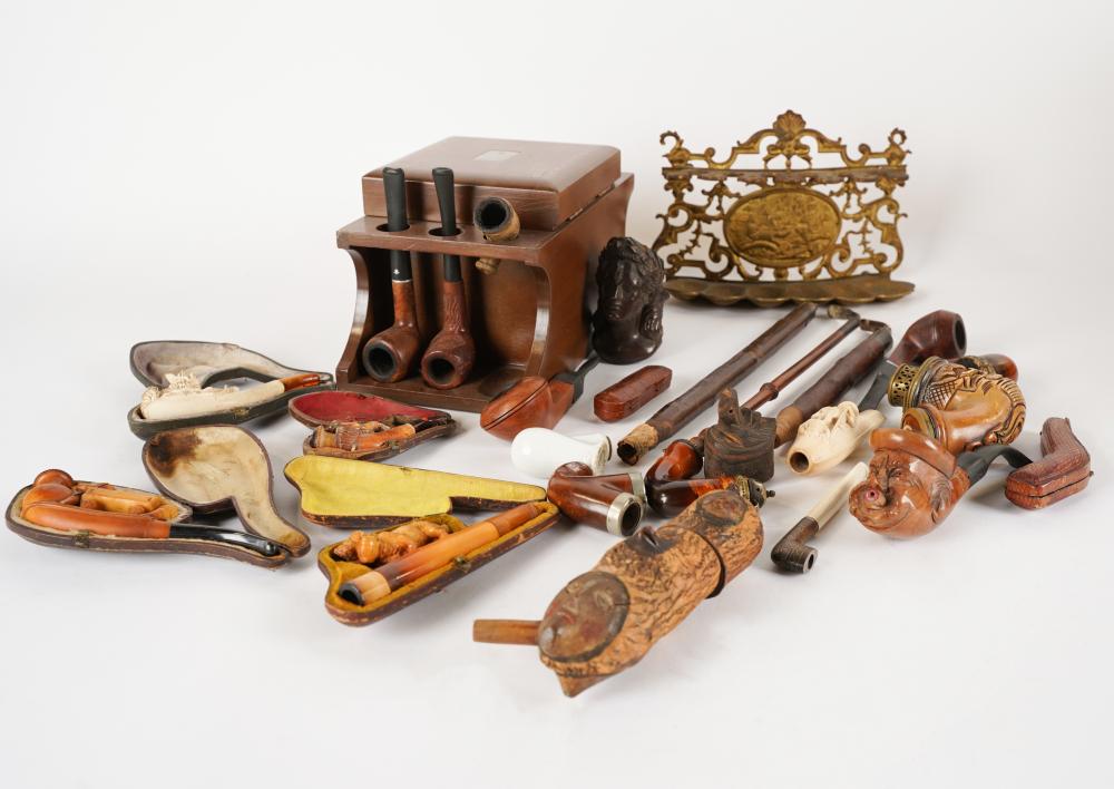 COLLECTION OF PIPES AND PIPE