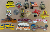 COLLECTION OF PLATE TOPPERS AN