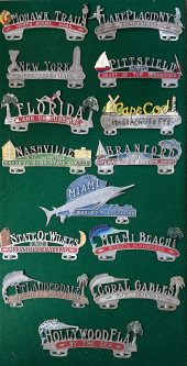 COLLECTION OF PLATE TOPPERS MO