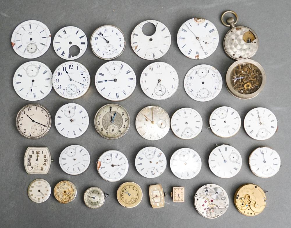 COLLECTION OF POCKET WATCH