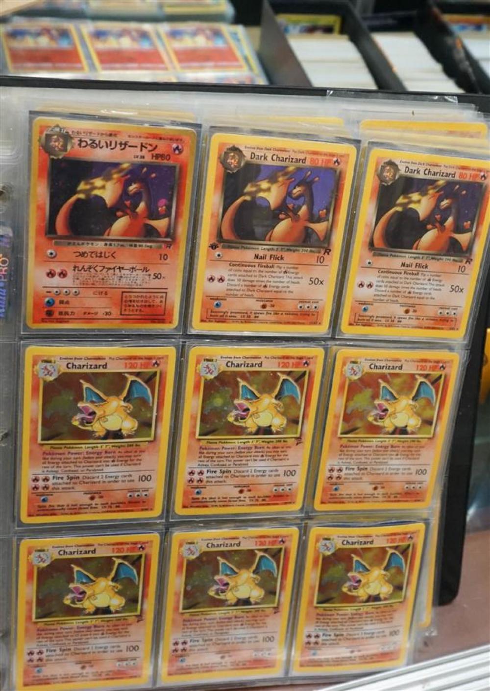 COLLECTION OF POKEMON TRADING