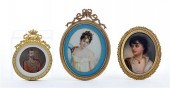 Collection of portrait miniatu