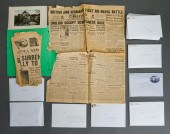 COLLECTION OF POST CARDS, NEWS
