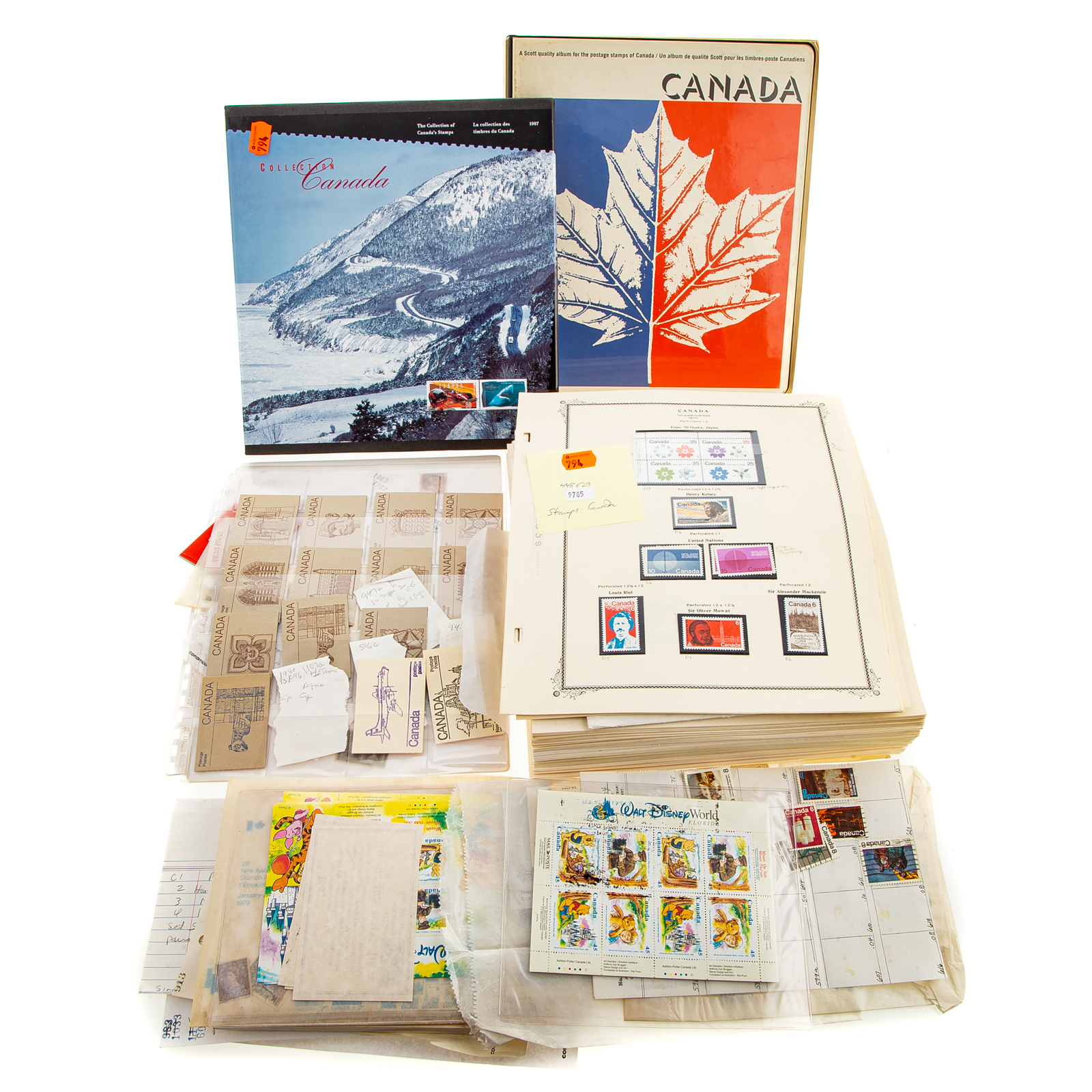 COLLECTION OF POSTAGE STAMPS OF