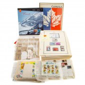 COLLECTION OF POSTAGE STAMPS O