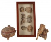 COLLECTION OF PRECOLUMBIAN POT