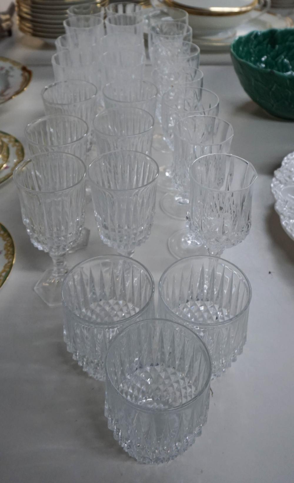 COLLECTION OF PRESSED GLASS