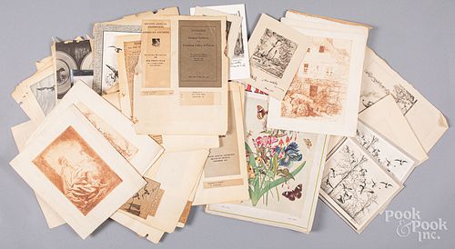 COLLECTION OF PRINTS AND