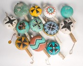 Collection of Pueblo Gourd Rat