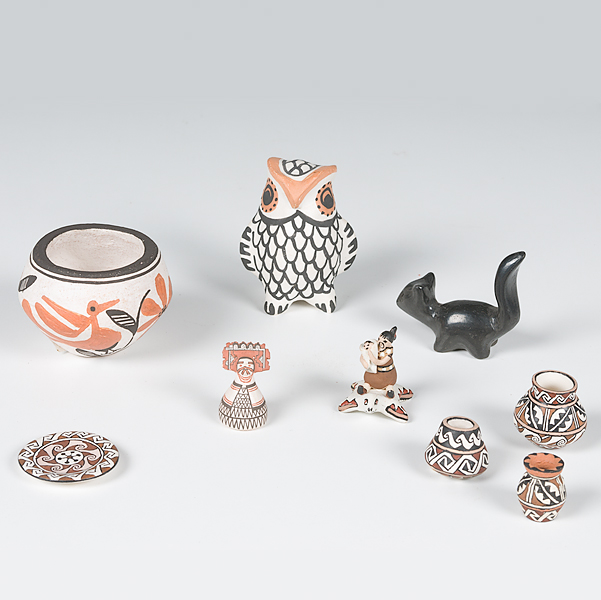 Collection of Puebloan Pottery