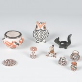Collection of Puebloan Pottery