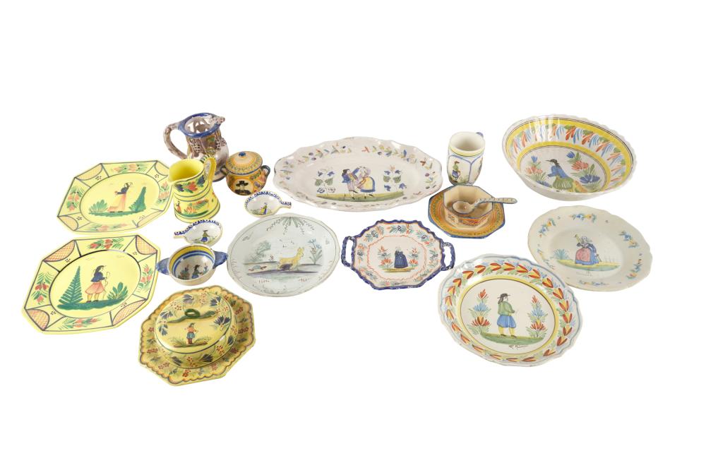 COLLECTION OF QUIMPER