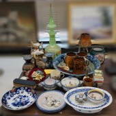 COLLECTION OF QUIMPER WARE, EN