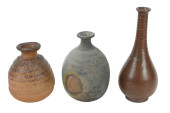 COLLECTION OF RAKU CERAMIC POT