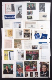 COLLECTION OF REAGAN MEMORABIL
