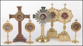 COLLECTION OF RELIQUARIES. Tal