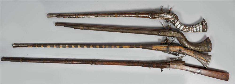 COLLECTION OF REPLICA FLINTLOCK