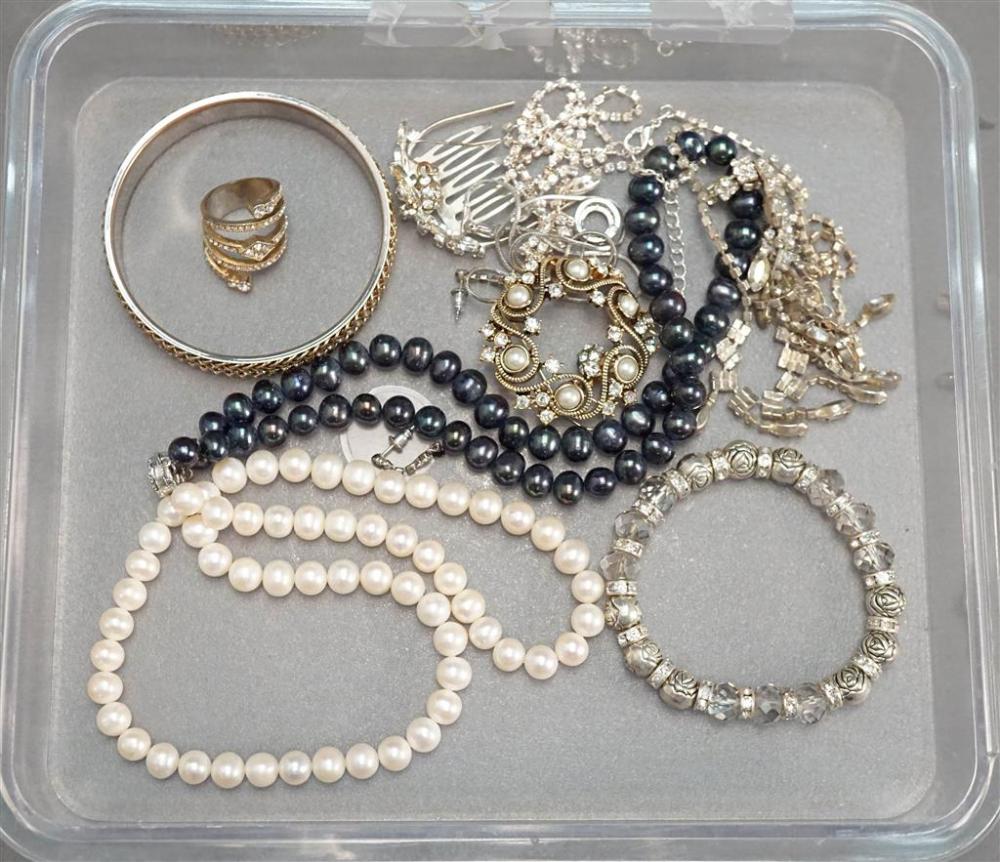 COLLECTION OF RHINESTONE AND