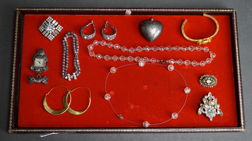 COLLECTION OF RHINESTONE AND