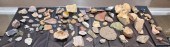 COLLECTION OF ROCKS, GEODES, F