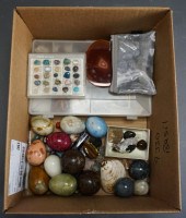 COLLECTION OF ROCKS, MINERALS,