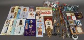 COLLECTION OF ROSARIES, COSTUM