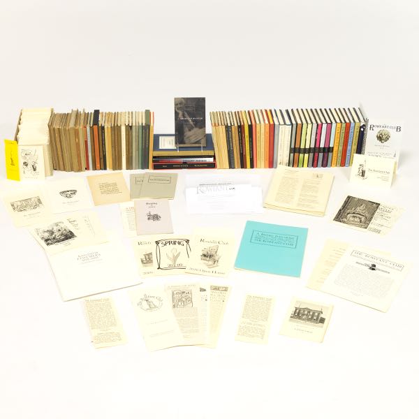 COLLECTION OF ROWFANT CLUB
