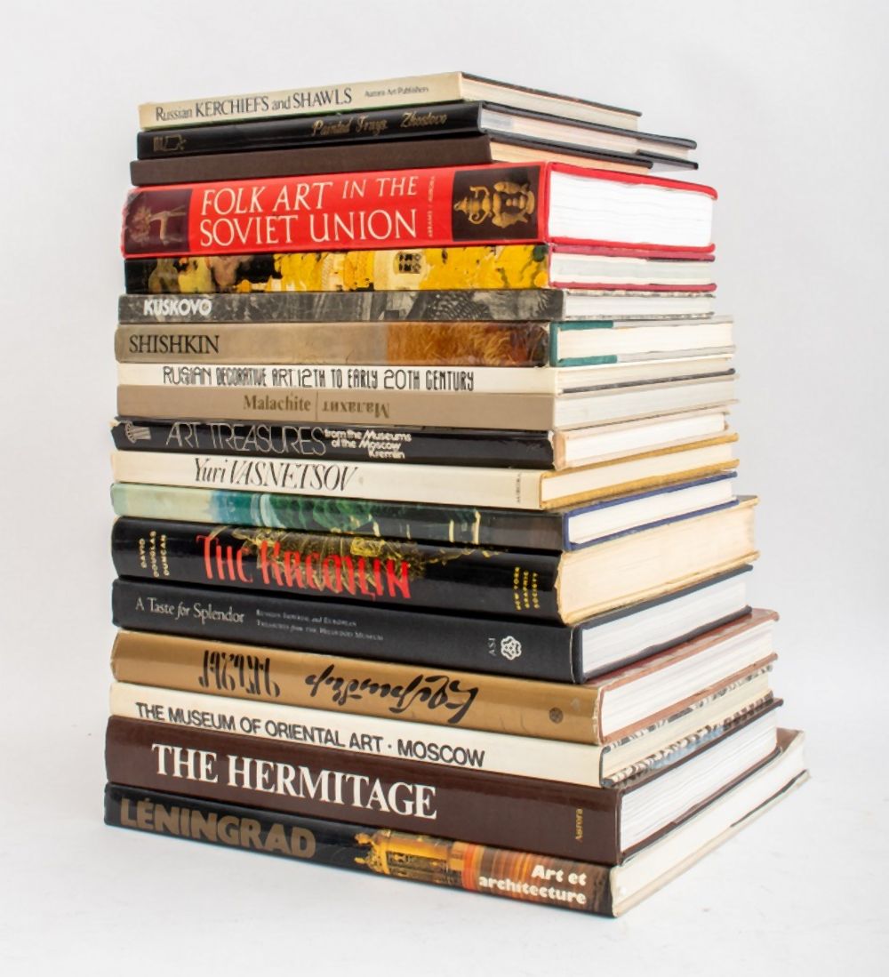 COLLECTION OF RUSSIAN ART BOOKS