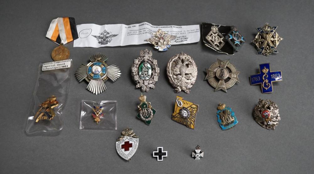 COLLECTION OF RUSSIAN IMPERIAL