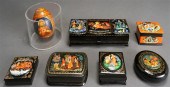 COLLECTION OF RUSSIAN NESTING