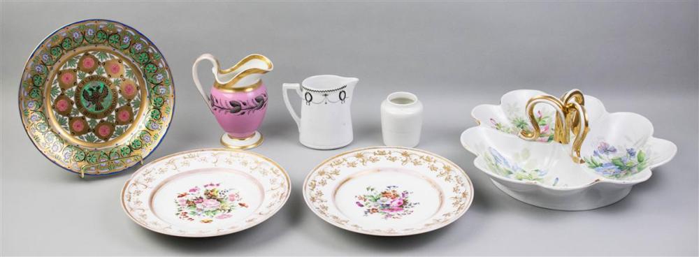 COLLECTION OF RUSSIAN TABLEWARES,